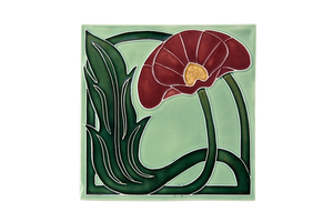 Art Nouveau Mint Lily XL