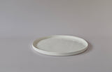 Diners Plate Set (Side Rim)- All White