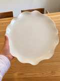Scalloped Dinner Plate