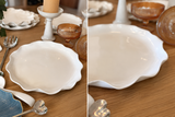 Scalloped Dinner Plate