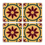 Art Nouveau Yellow Daisy Large