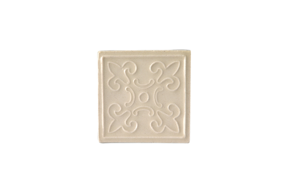 Art Nouveau White King Stamp Mini