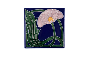 Art Nouveau Navy Lily Large