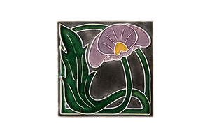 Art Nouveau Grey Lily Large