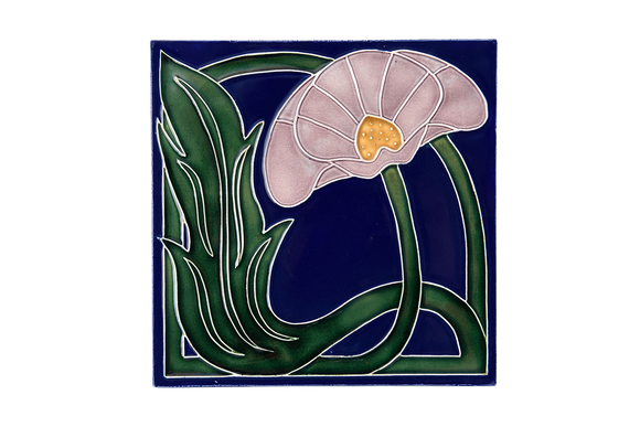 Art Nouveau Navy Lily XL