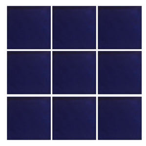 Navy Square Wall Tiles pre-packed half square meter (on sale)