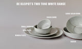 Two Tone White Range - Bowls