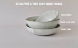 Two Tone White Range - Bowls