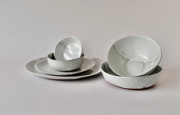 Two Tone White Range - Bowls