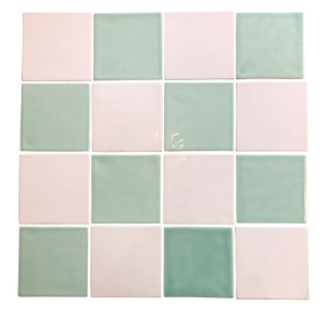 Art Deco Square Wall Tiles pre-packed in half square meter (on sale)